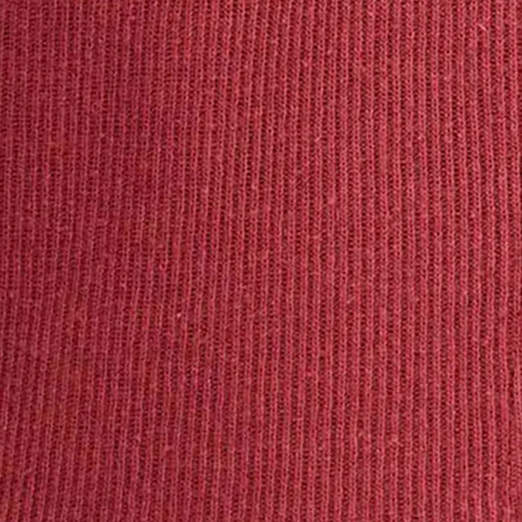 NEW Free People Jojo Mock Neck Long Sleeve Top Off Beat Wine Red Womens Size M - Picture 11 of 15